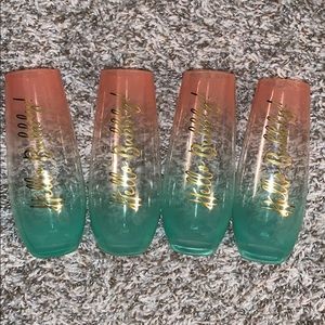 Ombré Champagne Flutes 🥂